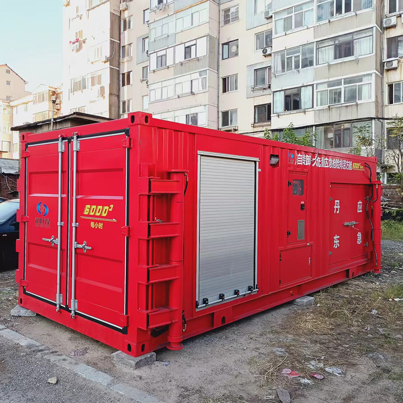 自裝卸大流量應急搶險排澇方艙